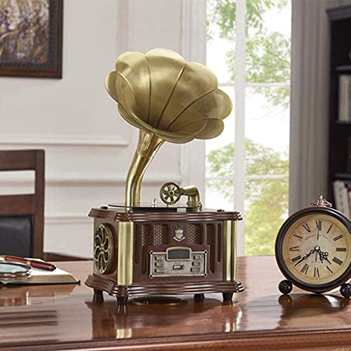 TAISK Gramophone, Tourne-Disque Vinyle Antique Tourne-Disque phonographe Bluetooth, Version Portable Gramophone Vintage… - Les Beatles, Paul McCartney, John Lennon, RIngo Starr, George Harrison TAISK Gramophone, Tourne-Disque Vinyle Antique Tourne-Disque phonographe Bluetooth, Version Portable Gramophone Vintage… – Image 3