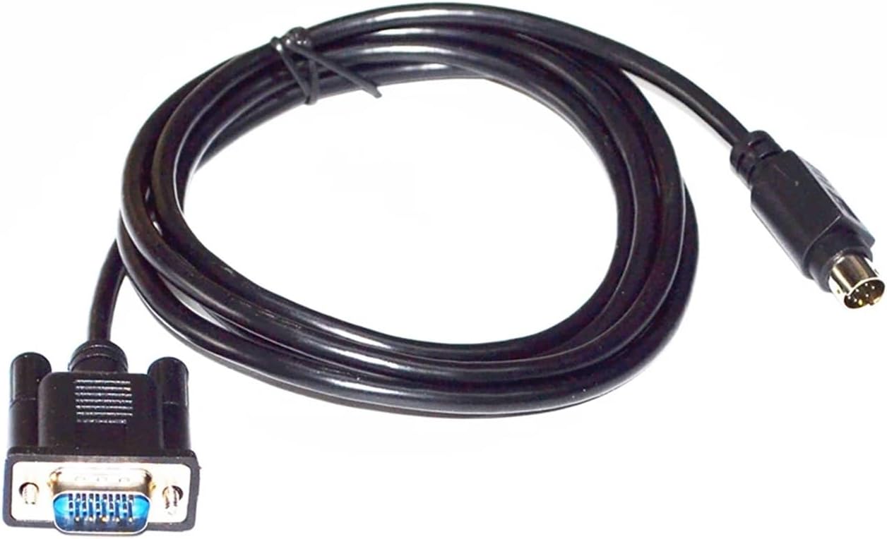 15-PIN Male to S Terminal DIN 8-PIN Video Adapter Cable, to MD TV Box to Computer Graphics Card(8M)