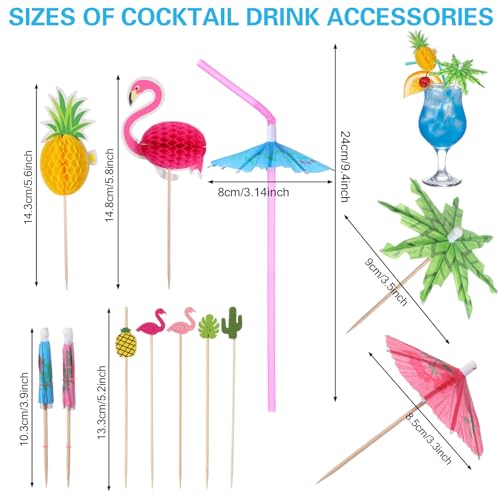 360PCS Sombrillas para Bebidas de Papel Multicolor miniatura 2