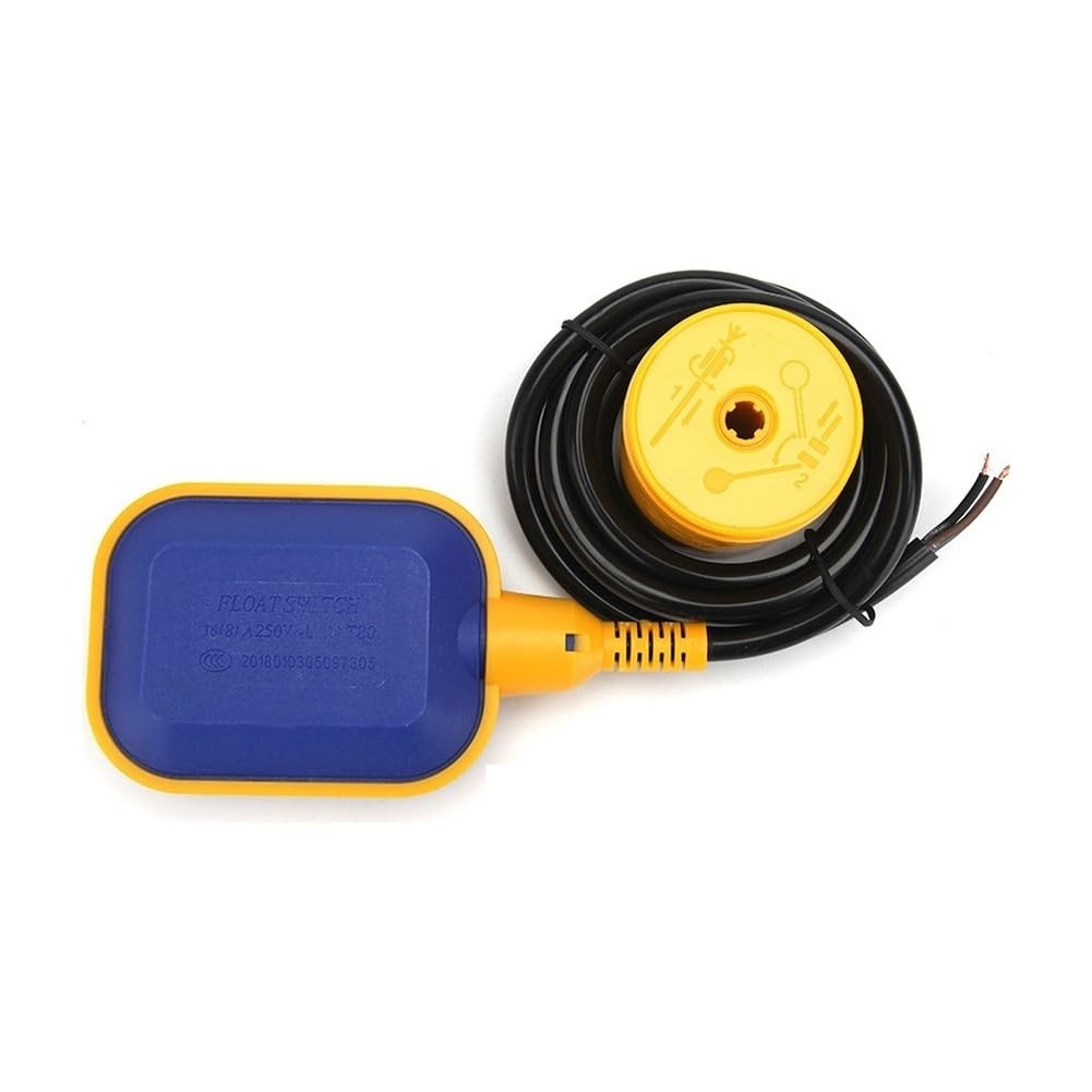 Xnuiasqe Float Switch 6 Meters Liquid Switch Liquid Fluid Water, Coarse Wire Diameter 0.5 Mm²