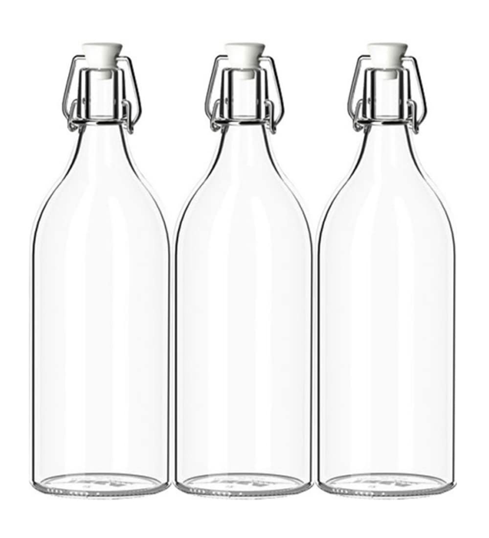 Amazon | LIULAN 機械瓶 保存瓶 機械栓 ウォーターボトル