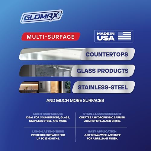 16-Oz GLOMAX Multi-Surface Ceramic Coating Spray Kit w/ 2 Microfiber Towels - image 4