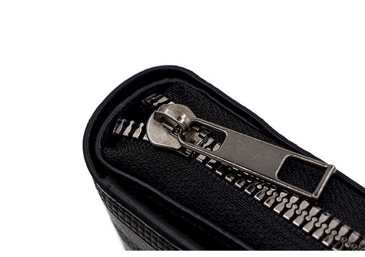 Image of Leather Card Wallet,11 Card Slot 2025 Organ Style,Double Magnetic Buckle,Large Capacity PU Leather Card Wallet for Men and Women,Trifold Card Holder Case (Brown)
