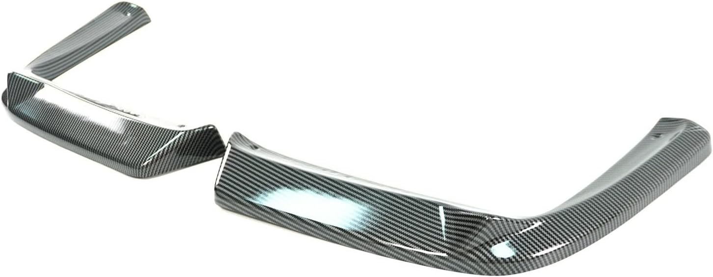 Replacement Rear Bumper Corner for Chevrolet Corvette C5 1997-2004 Spoiler Diffuser Splitter Glossy Black Car Accessories Left and Right(Carbon Fiber Style)