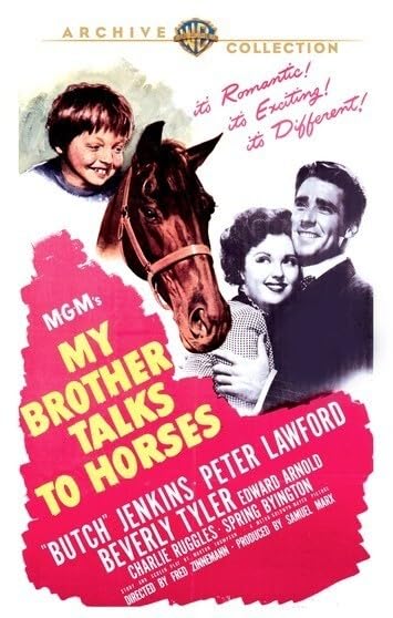 My Brother Talks to Horses DVD película de importación Reino Unido cine clásico de colección