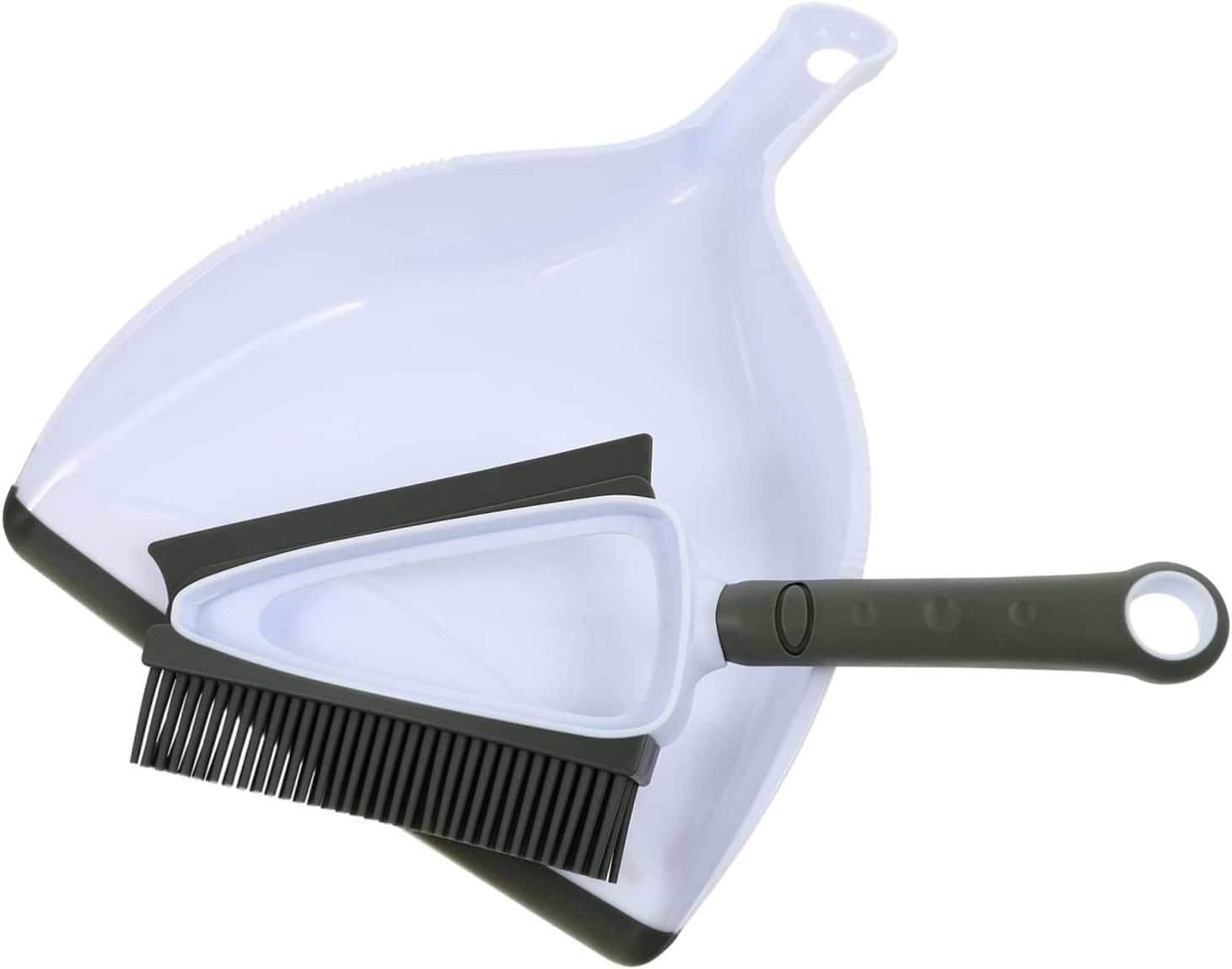 1 Set Pet Hair Removal Brush and Broom Dustpan Kit Multi Functional Cleaning for Home and Pet Shop Efficient Hair and Floor Cleaner Comfortable Handle for Easy Use