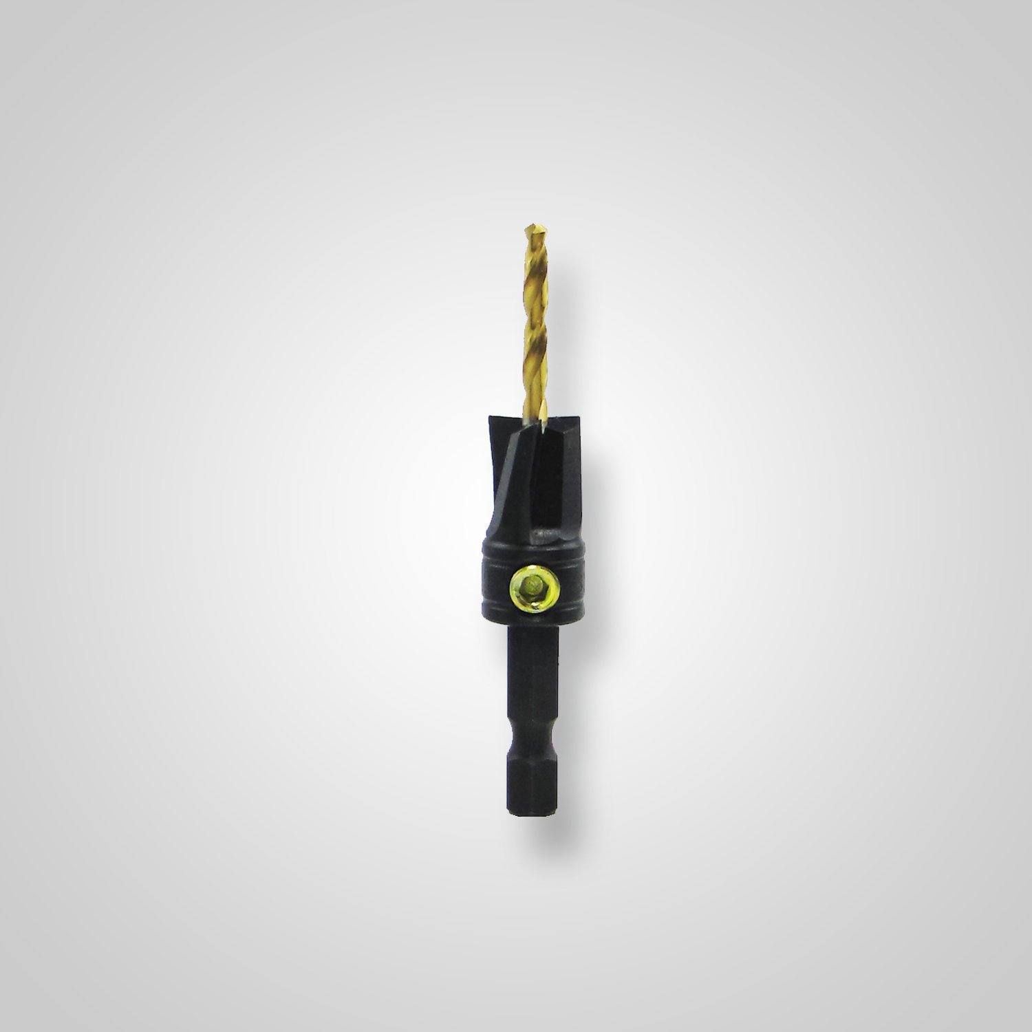 Snappy - avellanador de avellanado plano de 1/8 pulgadas Broca para taladro de 3/8 de diámetro