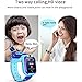 Themoemoe Kids Smart Watch Phone, Kids GPS Tracker Watch with SOS Anti-Lost Alarm Sim Card Slot Touch Screen Smartwatch for 3-12 Year Old Children Girls Boys(Blue)