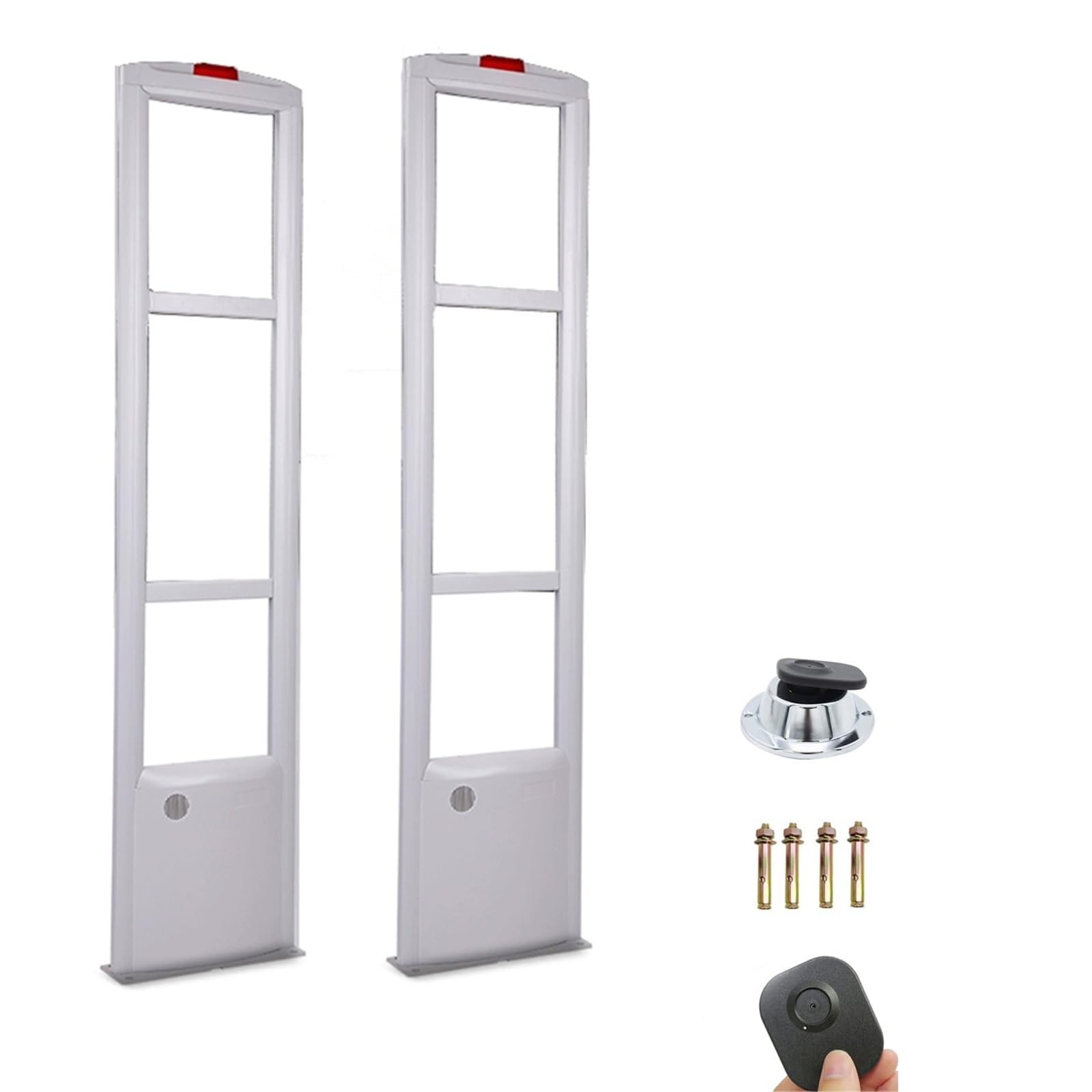 Attrezzature antifurto per la Vendita al Dettaglio, Etichette di Sicurezza per la Vendita al Dettaglio, sistemi a Torre RF 8.2mhz, Allarme Luminoso sonoro con Etichette di Sicurezza