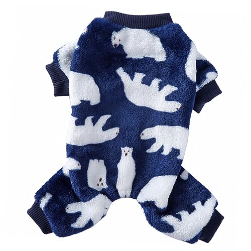 CIYODO 1 Peça Pijama Para Cachorro Roupas Para Cães Pequenos Pijamas Para Cachorros Roupas Para Cach