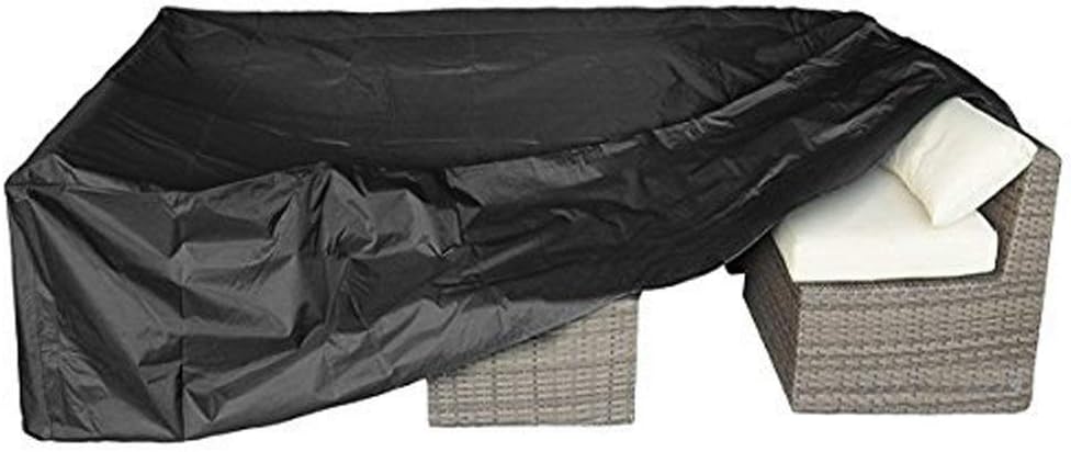 Patio Furniture Set Cover Outdoor Sectional Sofa Set Covers Outdoor Table and Chair Set Covers Water Resistant 110 Inch L x 83 Inch W x 28 Inch H