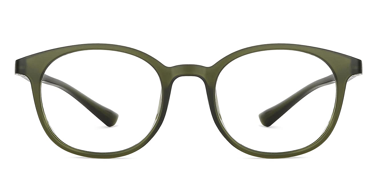 LENSKART BLU | Zero Power Bluecut & Antiglare Computer Eyeglasses For Eye Protection And Strain | Gaming Glasses | Full Rim Round | Men & Women | Medium | LB E13736 (B099NPL83M) Amazon Price History, Amazon Price Tracker