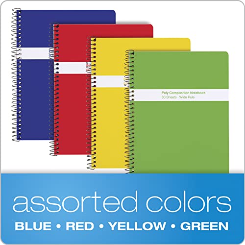 Cahiers Oxford de composition avec couverture polyester durable et papier ligné premium - 6