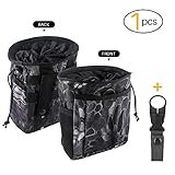♥ Comodidad: bolsa de tiza para escalar en roca, de pie fácilmente gracias al resistente material de fabricación, nuestra bolsa de tiza para escalada será una pieza ergonómica de escalada con un cordón apretado para evitar que la tiza se derrame alrededor de la bolsa deportiva, mochila o asiento de coche.