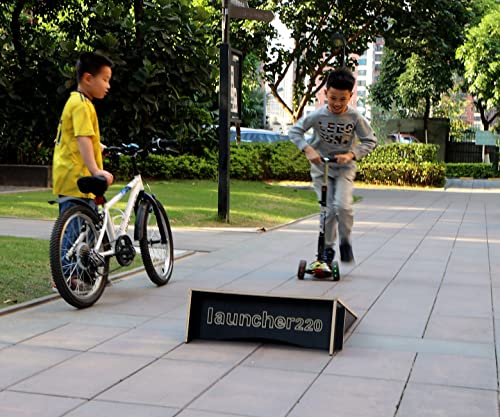 Andjoor Skateboard Ramp for Bike, Scooter, Skate, RC, BMX, RC Car, Dirt Bike - Jumping Ramps for Kids - Skateboard Accessories for Boys and Girls - Thumbnail 2