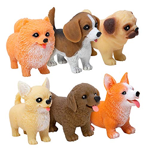 Schylling Pocket Pups figurine chien élastique jouet sensoriel et tactile enfant