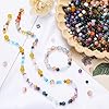 Sureio 1300 Pcs Assorted Glass Beads for Jewelry Making, About 0. 9 Pounds Multicolor Crystal Stone Beads Bulk, 5-13mm DIY Lamp Work Arts and Crafts Decorative Hobby Artistry Making Supply(Colorful) #5
