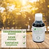 MeineHennen Bronchi-VITAL 250ml - Ergänzungsfuttermittel für Hühner & Wachteln - Support für Atemwege (z.B. nach Hühnerschnupfen) - Mit Echinacea, Eukalyptus & Vitamin B - Konzentrat für 50L Wasser