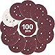 STEBRUAM 100 Stück Schleifpapier 125mm Klett 120 körnung,Profi 125 Schleifscheiben Rund 8 Loch für Exzenterschleifer