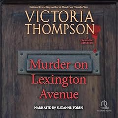 Murder on Lexington Avenue Audiolibro Por Victoria Thompson arte de portada