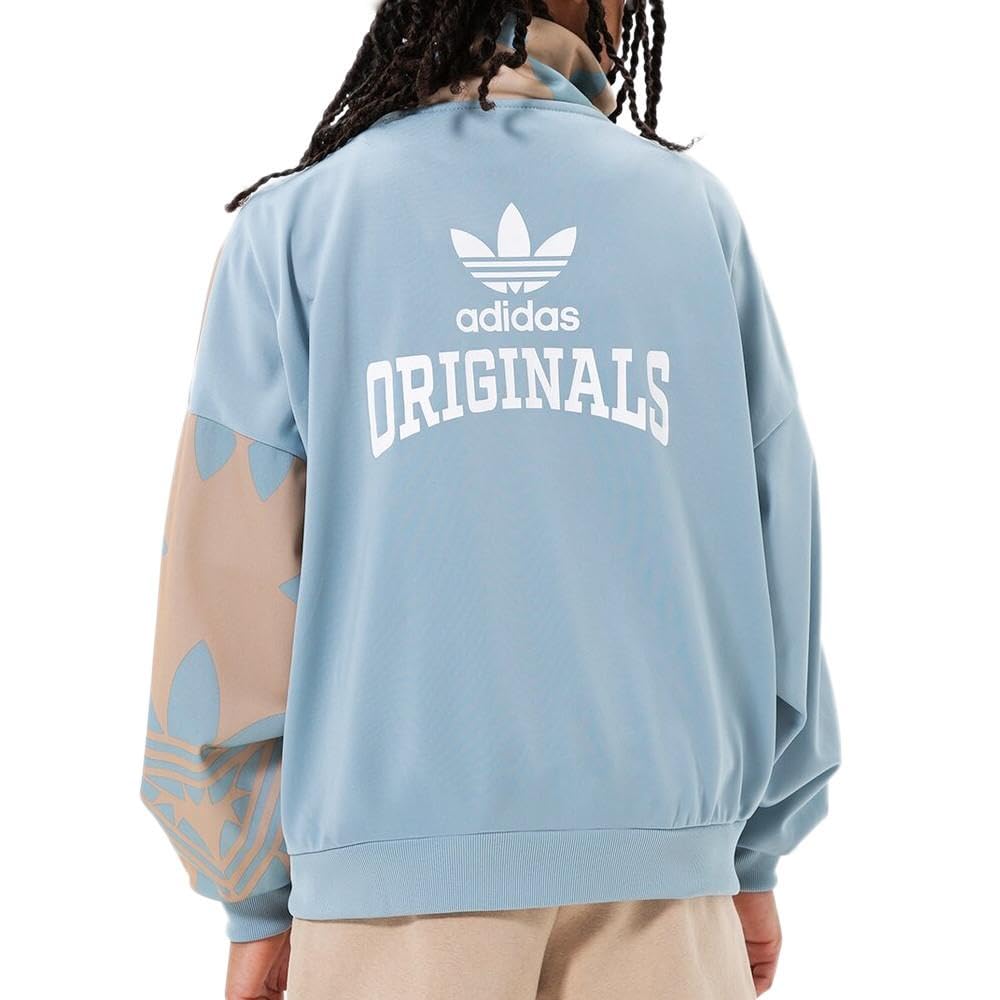 Adidas - Chaqueta de chándal para niña, color azul