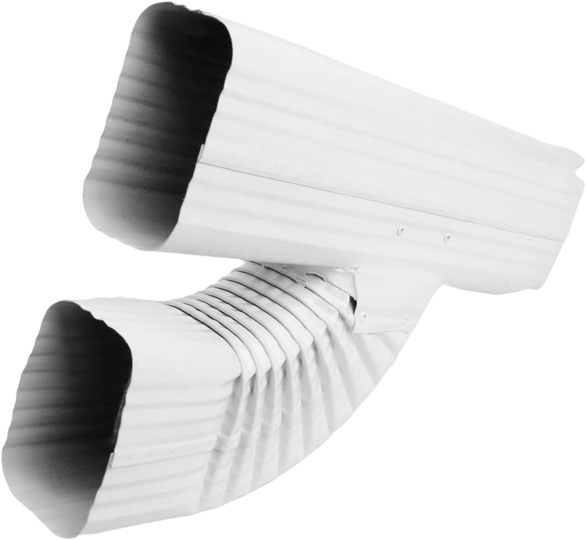 Downspout Gutter Y Connector rain gutter downspout extensions (3x4 Upright（One Upright）)