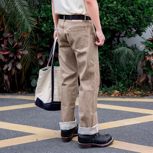 Red Tornado 18oz Selvedge Denim Jeans Straight Fit3