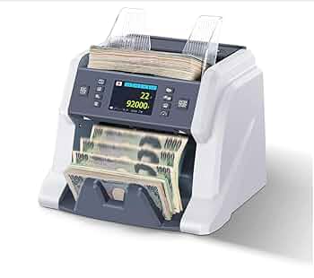 6178【新札対応】RIBAO BC-40 新札対応紙幣計数機 紙幣カウンター Amazon | RIBAO BC-40マネーカウンティングマシン