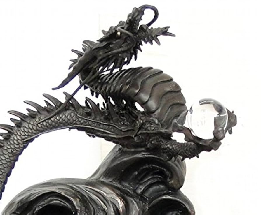 瑠璃工房 龍 辰 瓢箪 波 置物 オブジェ 大きめ 石 瑠璃工房 龍 辰 瓢箪 波 置物 オブジェ 大きめ 石