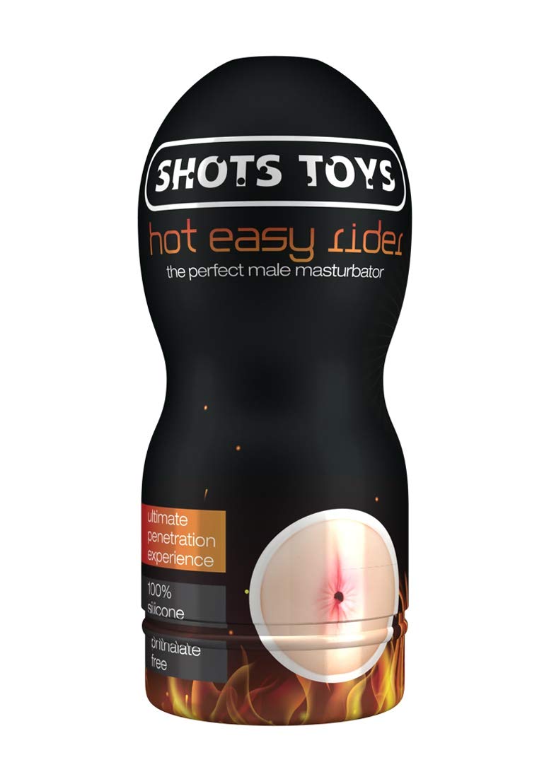 Masturbador anal caliente Easy Rider de Shots Toys