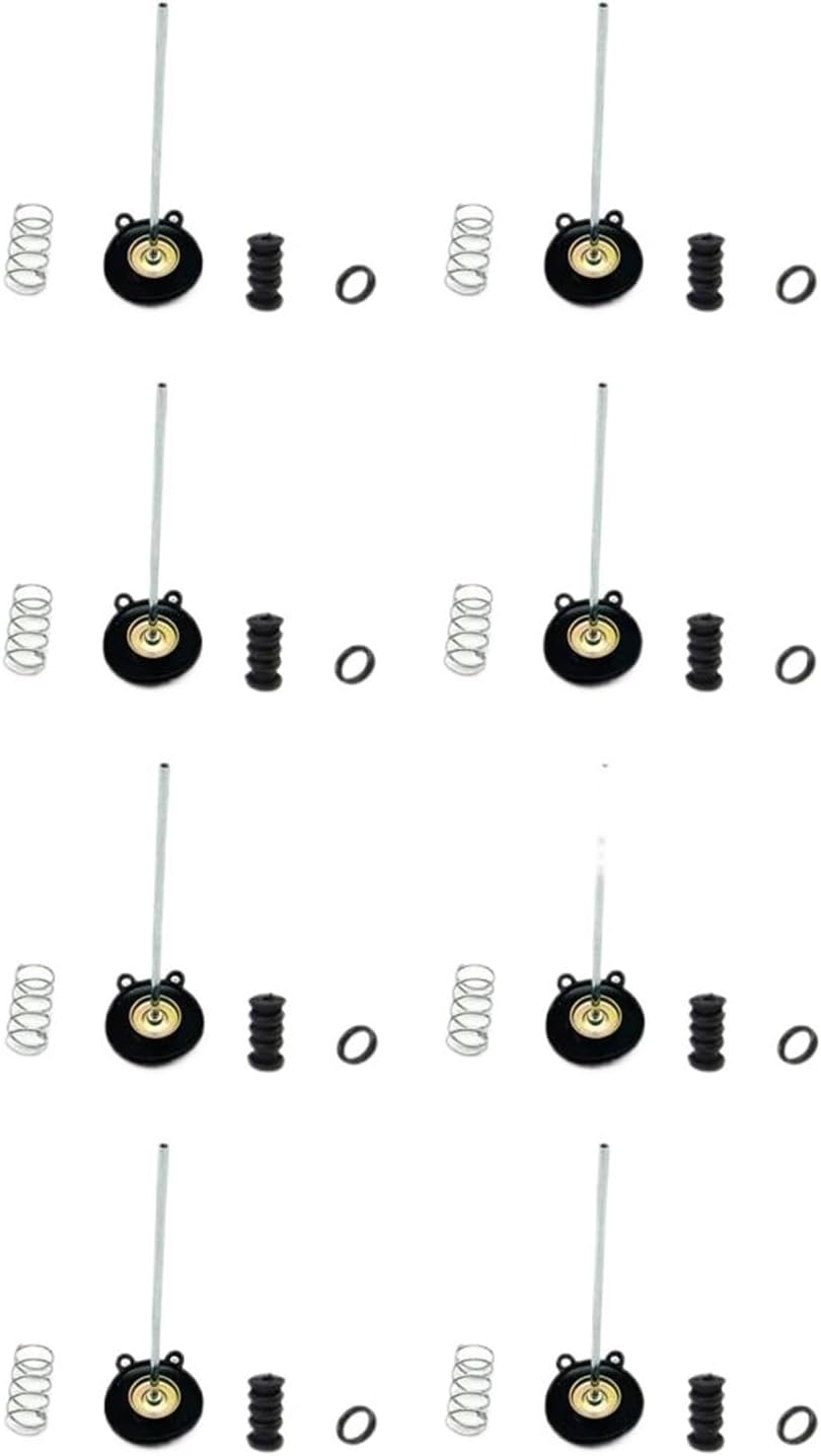 Carburetor Accelerator Pump Diaphram Air Cut Off Valve For XL250R XL500R CM400E XL250 XL 250R 500R 250 500 R CM400 CM 400E 400 E(8 SET)