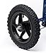 KneeRover Knee Walker 12 inch Replacement Pneumatic Wheel for All Terrain Knee Rover - Knee Scooter Accessory Part Includes Bearings Tire and Tube and Fits KneeRover FUSION, QUAD, PRO, All Terrain