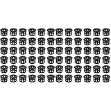 200 pcs Cable Hose Snap- Locks Grommet Locking Bushing Grommet