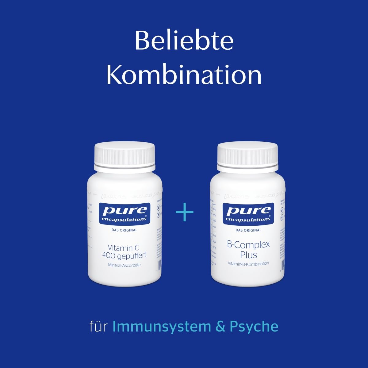 Pure Encapsulations Vitamin C gepuffert (400mg) | Für ein starkes Immunsystem | 180 magenschonende Kapseln (6 Monate) | Schutz vor oxidativem Stress, Unterstützung der Kollagensynthese (Haut)