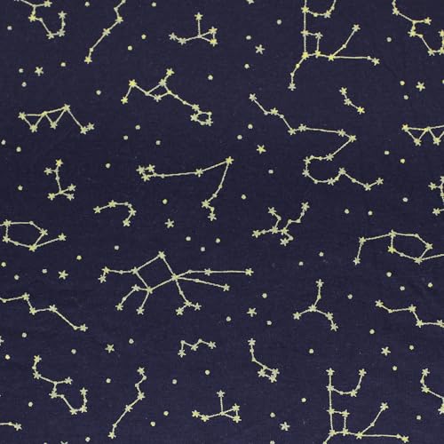 Image of Hudson Baby Unisex Baby Cotton Toddler Pillow Case, Navy Constellation, One Size