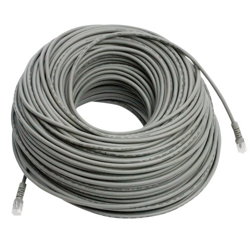 REVO America 200 feet RJ12 Cable with Coupler [R200RJ12C] Grey
