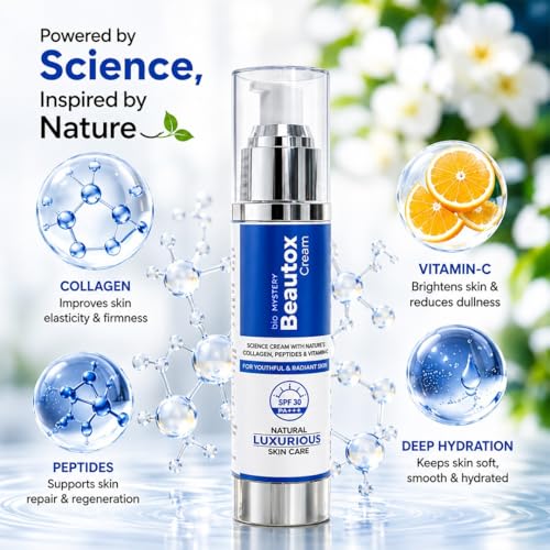Image of Beautox Face Cream SPF 30 | Broad Spectrum Daily Moisturizer with Anti-Wrinkle Peptides & UV Protection | 50 ml / 1.7 oz | Anti-Aging, Hydrating, and Skin Firming Cream