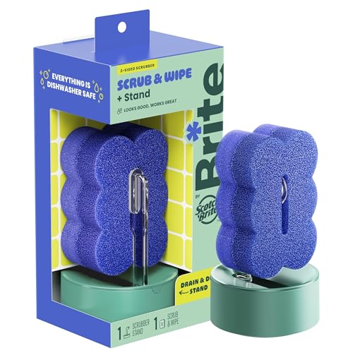 Brite by Scotch-Brite Scrub & Wipe with Drain...