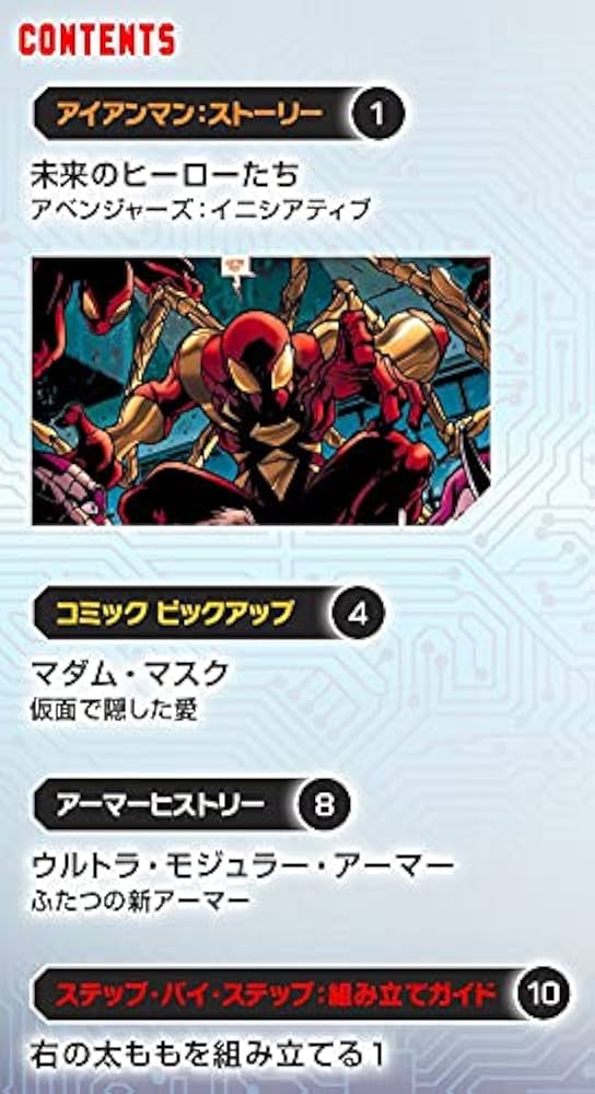 Amazon.co.jp: アイアンマン 55号 [分冊百科] (パーツ付) : 本
