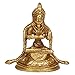ARTVARKO Brass Annapurna Devi Idol Goddess of Food Anapurna Devi Murti Statue Height 4 Inches