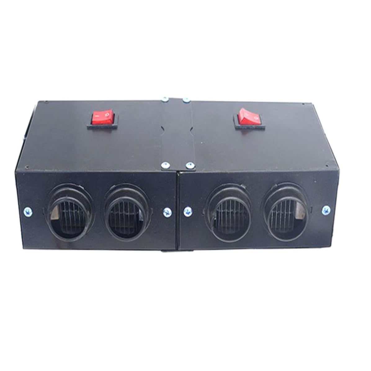 UKCOCO Sbrinatore Elettrico Auto 12v 500w, Ferro Nero a 4 Fori
