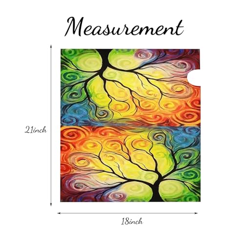Mailbox Covers Magnetic Standard Size 18 x 21 Inch Beautiful Flowers in Spring,Mailbox Wraps for Garden Yard Home Outdoor Decor (Life of Tree)