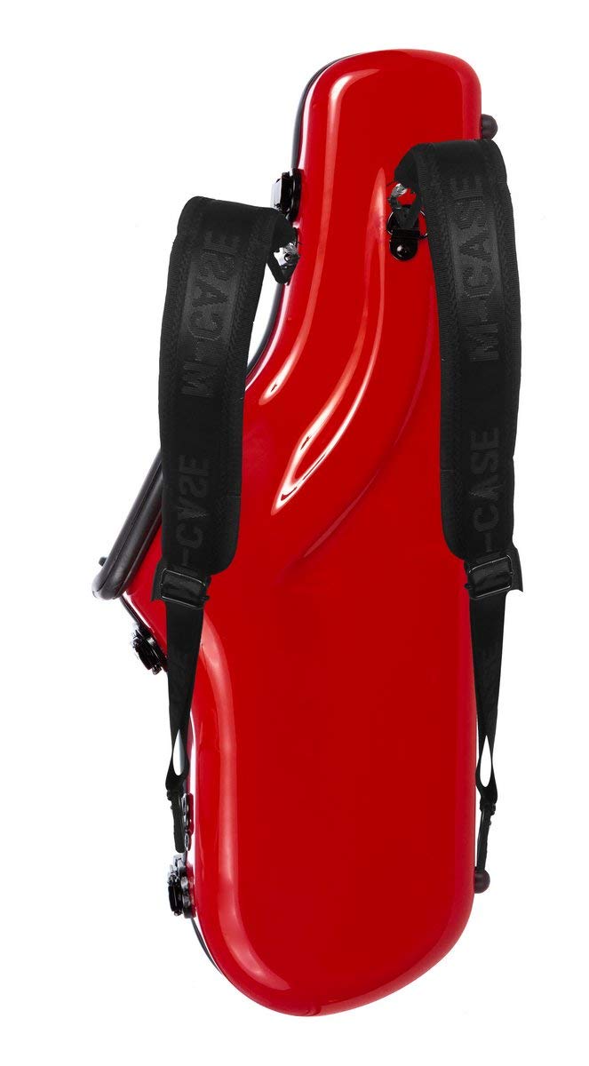 Estuche para Saxofón Alto fibra de vidrio Ultra Light red M-Case
