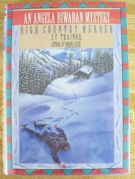 Hardcover High Country Murder: An Angela Biwaban Mystery Book