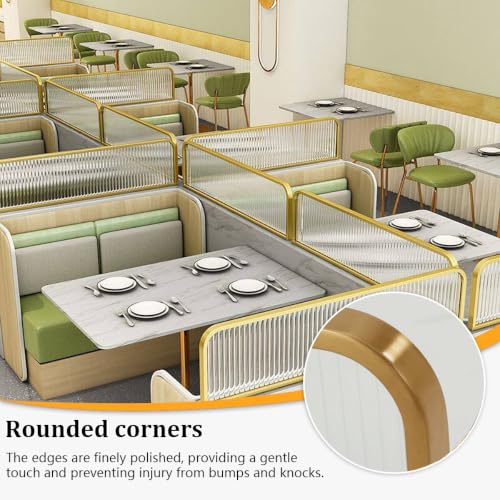 Pare-vue de restaurant opaque pour isoler les tables du bruit