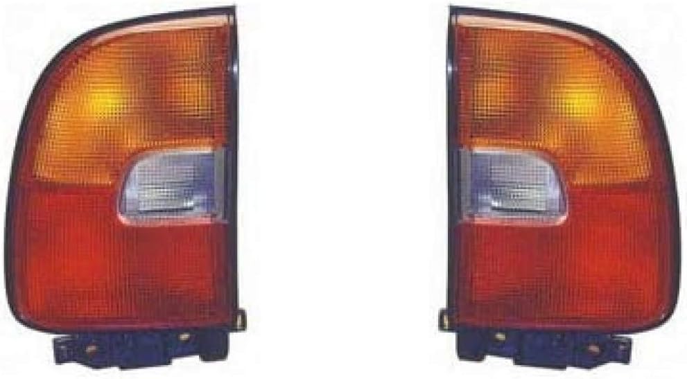 For 1996 1997 Toyota RAV4 Tail Light Assembly Lens/Housing Driver and Passenger Side Pair | TO2818104 | TO2819104 | 81561-42030 | 81551-42030
