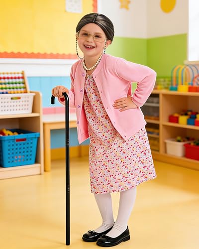 Disfraz de Abuela para Niñas 5-7 años miniatura 3