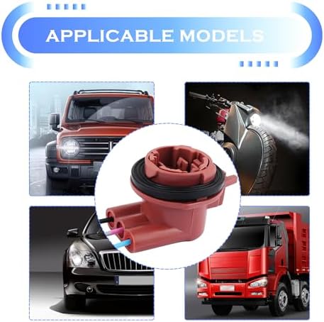 4PCS 3157 Turn Signal Socket,Standard Brake Light Socket with Tail Light Harness,Professional Tail Lights Sockets Bulb Sockets for 4157,3156,3056 Lights Bulbs Replacement — view 6
