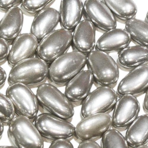 Silver Sugared Almonds (1kg Box) - AMI2410