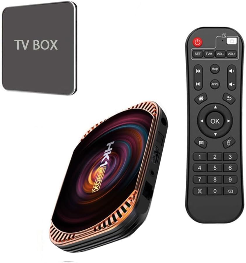 Amlogic S905X4 Android 11.0 HK1 Box X4 4GB RAM 64GB ROM Dual-WiFi 2.4GHz/5GHz BT Quad Core 64 Bits 3D/8K 1000M